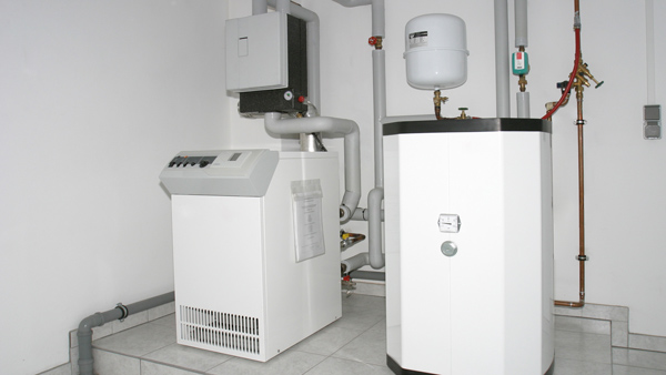 Gasheizung im Keller